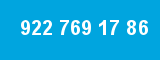 922 769 17 86